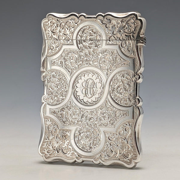 1873 年英國古董純銀卡包 91 克 Colen Hewer Cheshire