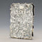 1856 British antique sterling silver card case 66g Frederick Marson