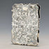 1856 British antique sterling silver card case 66g Frederick Marson