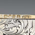 1856 British antique sterling silver card case 66g Frederick Marson