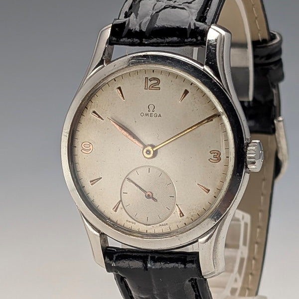 1947年 オメガ 2488-2 紳士用 機械式腕時計 Cal.30T2PC 35mmステンレスケース