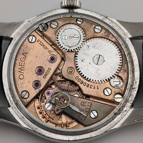 1947 歐米茄 2488-2 男士機械手錶 Cal.30T2PC 35 毫米不鏽鋼錶殼