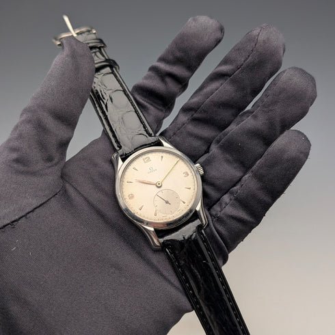 1947 歐米茄 2488-2 男士機械手錶 Cal.30T2PC 35 毫米不鏽鋼錶殼