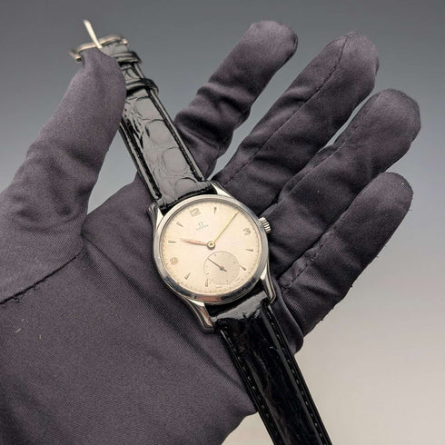 1947 Omega 2488-2 Men's mechanical wristwatch Cal.30T2PC 35mm stainless steel case