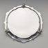 Late 19th Century British Antique Silver Plate Card Tray, Diameter 19cm