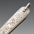 1896 British antique white mother-of-pearl handle pure silver button hook Arthur Worral Staniforth
