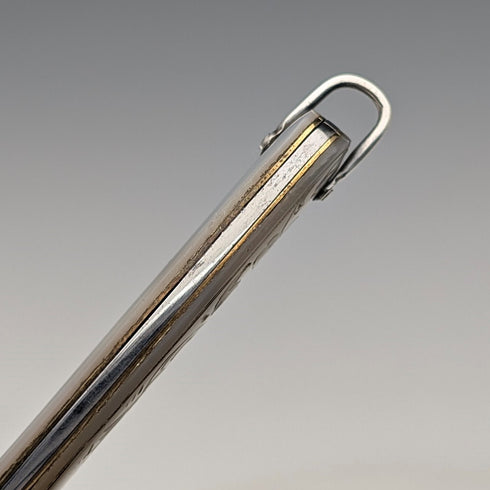 1896 British antique white mother-of-pearl handle pure silver button hook Arthur Worral Staniforth