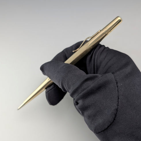 英国ヴィンテージ ライフロング ロールドゴールド製 推進式シャープペンシル