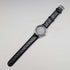 1945 Omega 2421/1 Men's Automatic Watch Cal28.10RA Black Dial 35mm Stainless Steel Case Good Working Condition