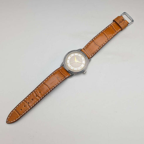 Zenith circa 1950 Men's Automatic Wristwatch Cal133 35mm Stainless Steel Case Good Working Condition