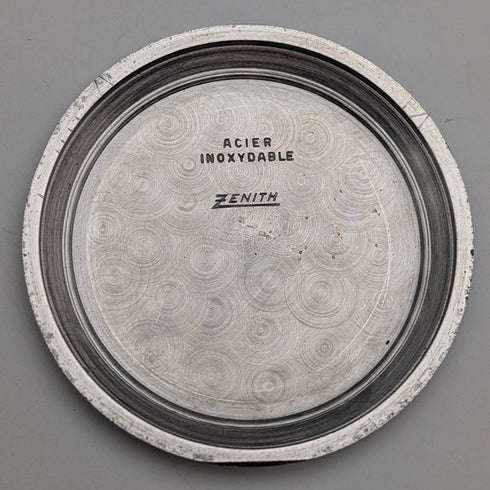 1950年代左右 Zenith 紳士用 自動上鍊腕錶 Cal133 35mm不鏽鋼錶殼 運作良好