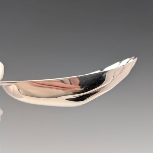 2014年 英国 純銀製 手型デザイン ティーキャディースプーン Francis Howard