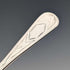1876 British antique sterling silver tea caddy spoon by Josiah Williams