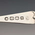 1876 British antique sterling silver tea caddy spoon by Josiah Williams