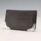 1902 British antique sterling silver decorated small leather wallet ticket case