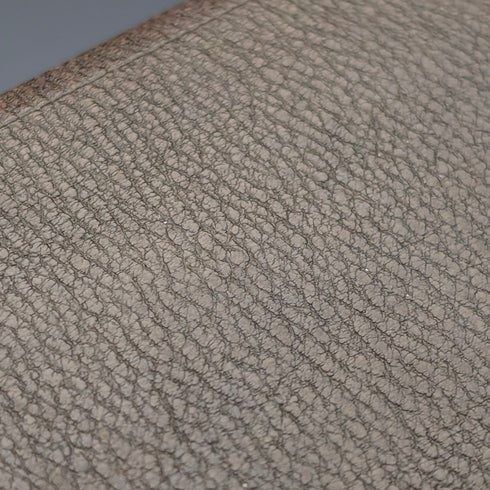 1902 British antique sterling silver decorated small leather wallet ticket case