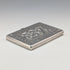 1874年 英国アンティーク 純銀 両開き型カードケース 104g George Unite