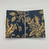 1874 British antique pure silver double door card case 104g George Unite
