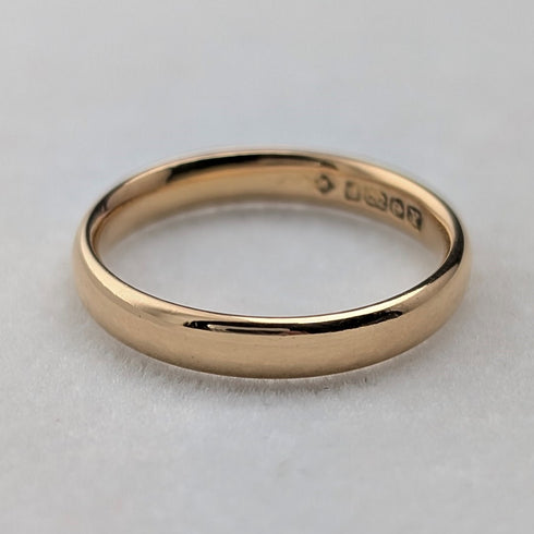 1948年英國復古珠寶K22金戒指2.9克(7號)戒指