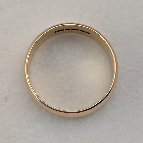 1963年 英国ヴィンテージ ジュエリー K22ゴールドリング 5.6g(13号) 指輪 SH