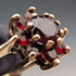 British Vintage Jewelry 9ct Gold & Garnet Ring 2.3g (Size 12)