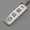 1978 British sterling silver ingot pendant, 16g, with necklace