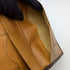 1902 British antique sterling silver decorated leather bi-fold wallet PWS