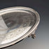 1898 British antique silver plate Salva diameter 31cm Elkington