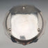Vintage British silver plated round leg Salva, diameter 36cm