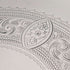 1908 British antique sterling silver salver, diameter 30cm, 624g, William Devenport