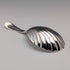 1800 British antique Georgian sterling silver tea caddy spoon