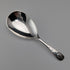 1896 British antique sterling silver tea caddy spoon by Horace Woodwood