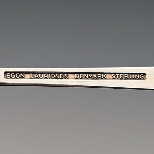 北歐復古琺瑯裝飾純銀咖啡勺 3 件套共 28 克