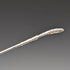 1843 British antique sterling silver mustard spoon x 3, total 91g, Samuel Hayne & Dudley Carter