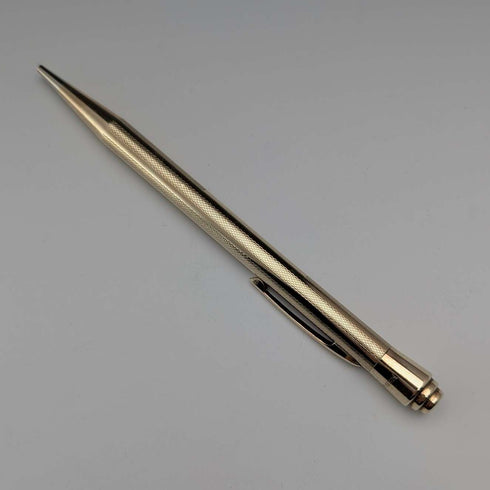 British vintage Lifelong rolled gold mechanical pencil with case