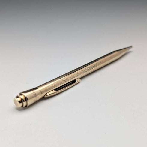 British vintage Lifelong rolled gold mechanical pencil with case