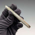 1883 British antique white mother-of-pearl handle, pure silver blade penknife, William Morton