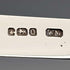 1883 British antique white mother-of-pearl handle, pure silver blade penknife, William Morton