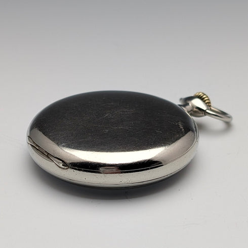 1930年頃 ヴィンテージ オメガ 懐中時計 合金ケース オープンフェース 動作良好