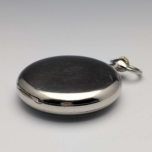 Circa 1930 Vintage Omega pocket watch Alloy case Open face Good working condition
