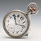 Circa 1915 Antique Omega Pocket Watch Diameter 53mm Railroad Watch Alloy Case In Good Working Condition