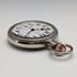 Circa 1915 Antique Omega Pocket Watch Diameter 53mm Railroad Watch Alloy Case In Good Working Condition