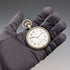Circa 1915 Antique Omega Pocket Watch Diameter 53mm Railroad Watch Alloy Case In Good Working Condition