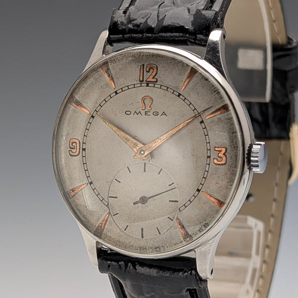 1956年 オメガ Ref2317/13 紳士用 機械式腕時計 Cal266  35mmステンレスケース 動作良好