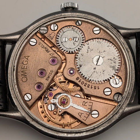 1956年 オメガ Ref2317/13 紳士用 機械式腕時計 Cal266 35mmステンレスケース 動作良好