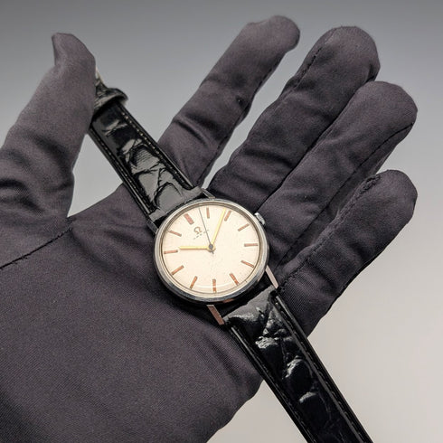 1963年 オメガ Ref131.002-SC 紳士用 機械式腕時計 Cal286 34mmステンレスケース OH済