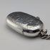Circa 1900 British antique sterling silver Albert chain, 75g, with sterling silver Vesta case