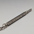 Circa 1900 British antique sterling silver Albert chain, 38g, with push-type pencil