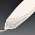 Antique British silver plate dessert cutlery trio by Barker Brothers, in case