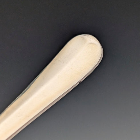 1957年 英国ヴィンテージ マルチホールマーク 純銀製ティースプーンx6 計80g Roberts&Belk ケース入り